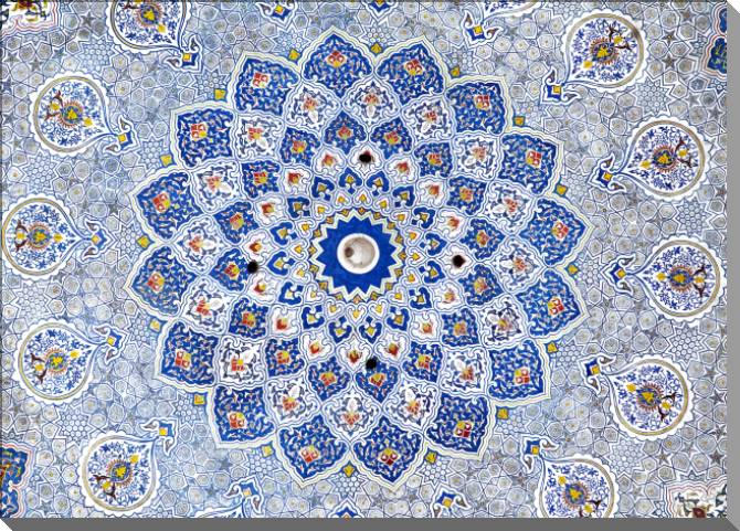 Купить и печать на заказ Картины на пластике, пеноркартоне Роспись стен мечети