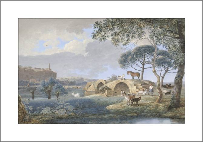 Купить и печать на заказ Картины, фото с паспарту Сцена в туре