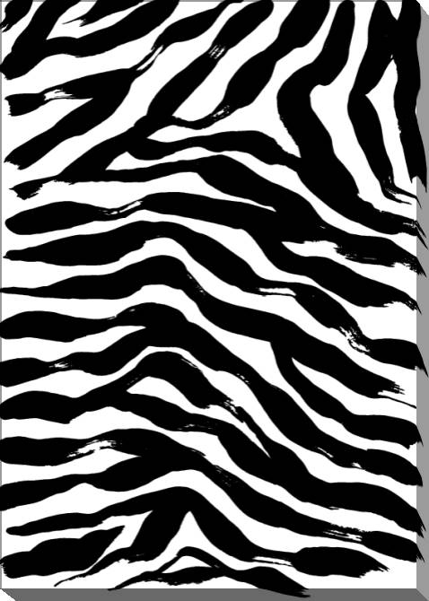 Картины на холсте Vector texture pattern Zebra