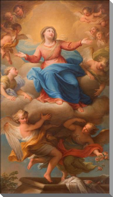 Купить и печать на заказ Картины на пластике, пеноркартоне Успение Девы Марии