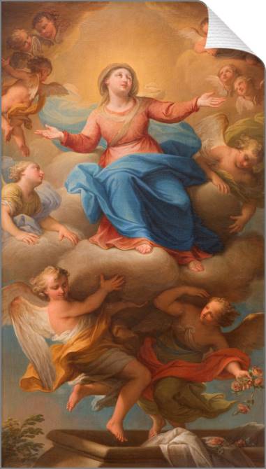 Купить и печать на заказ Картины на холсте Успение Девы Марии