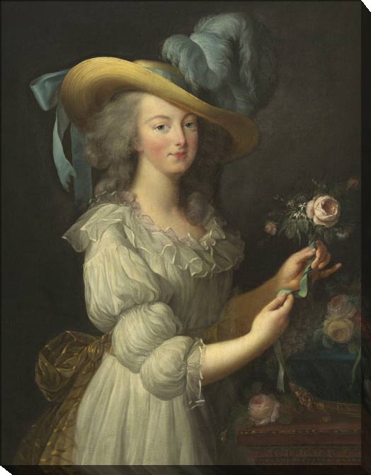 Картины на холсте Marie Antoinette (Elizabeth Vigee-Lebrun)