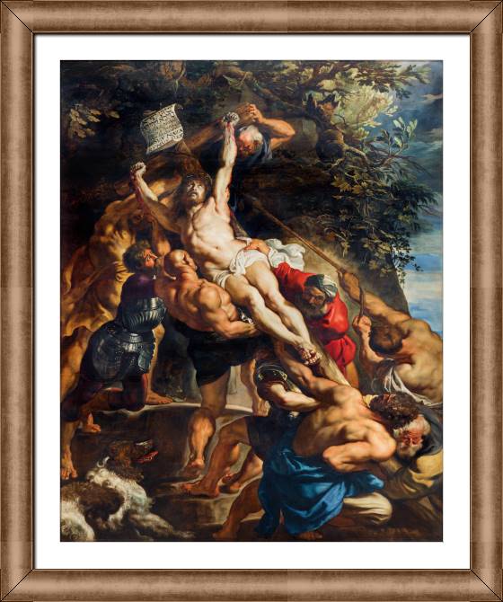 Paintings on canvas Exaltation Of The Cross (Peter Paul Rubens)