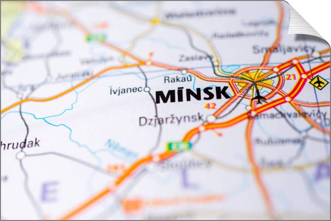 Купить и печать на заказ Картины на холсте Минск на карте макросъемка