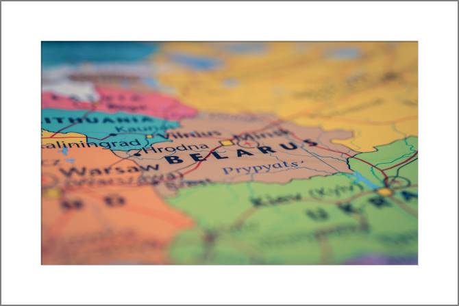 Paintings, photos from Passepartout Belarus on the map macro