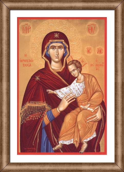 Paintings on canvas The Icon Of The Virgin Hodegetria