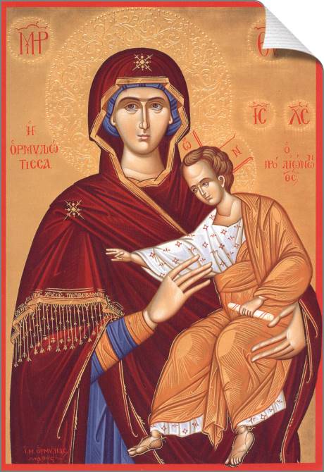 Картины на холсте The Icon Of The Virgin Hodegetria