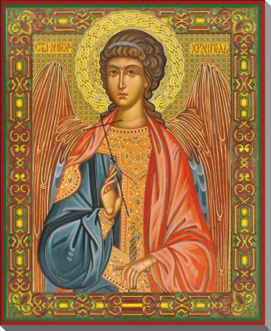 Купить и печать на заказ Картины на пластике, пеноркартоне Икона Ангел Молитвы