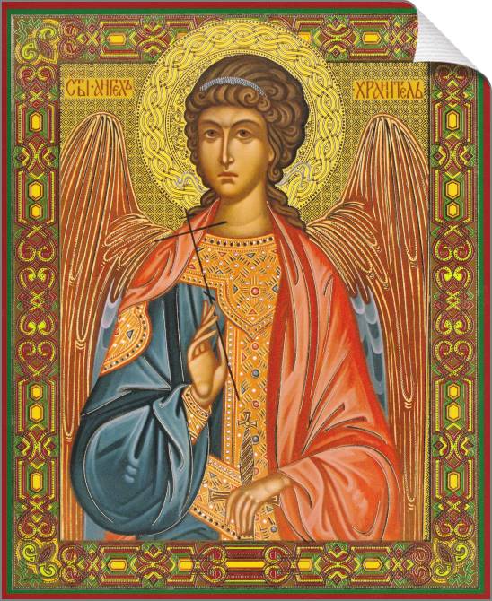 Картины на холсте Icon Of The Angel Of Prayer