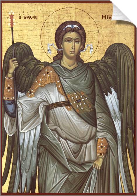 Paintings on canvas Icon Of The Archangel Michael