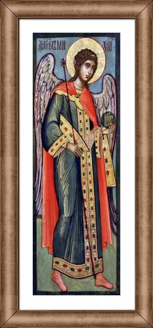 Paintings on canvas Ancient icon of Archangel Michael