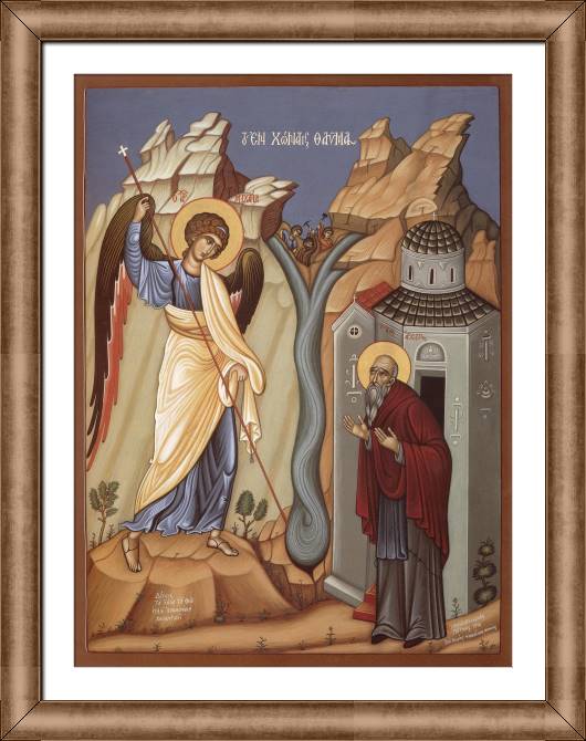 Paintings on canvas The icon of Miracle of Archangel Michael