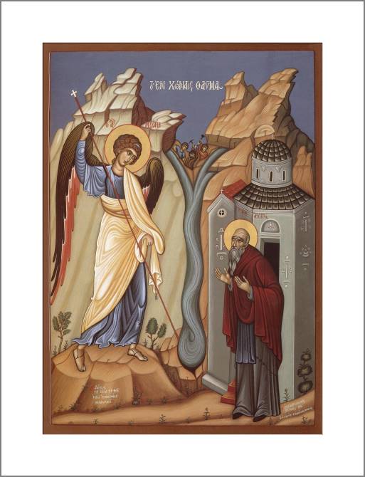 Paintings, photos from Passepartout The icon of Miracle of Archangel Michael