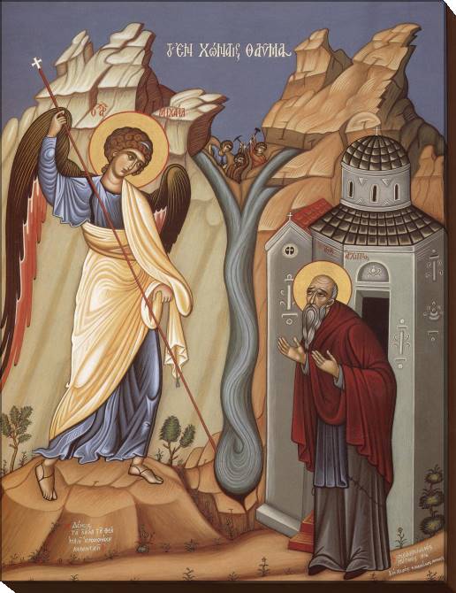 Paintings on canvas The icon of Miracle of Archangel Michael