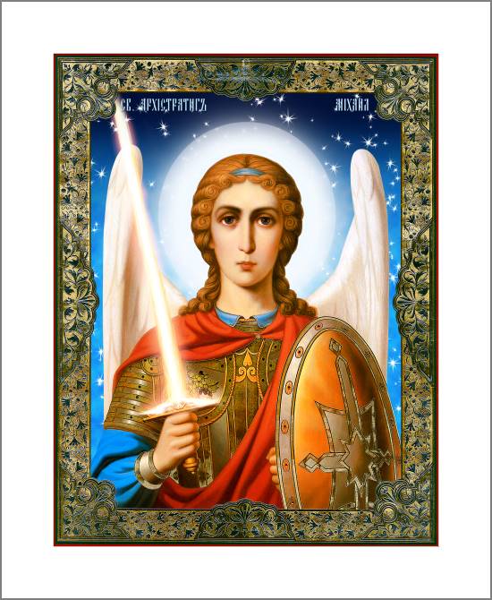 Картины, фото с паспарту Icon Architect. Michael