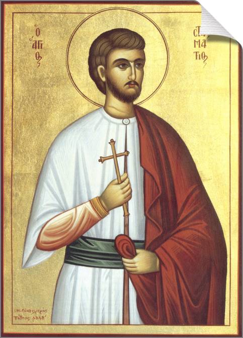Картины на холсте Icon of the Holy Martyr callinikos