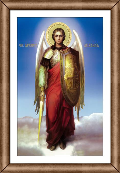 Paintings on canvas The Icon Of St. The Archangel Michael