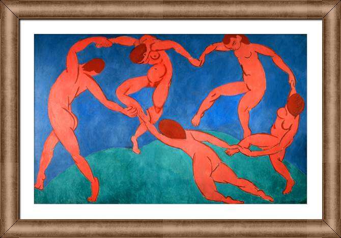 Paintings on canvas Dance (Henri Matisse)