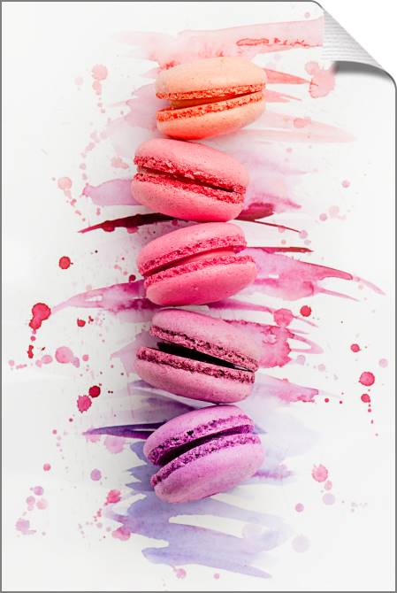 Купить и печать на заказ Картины на холсте Яркие macarons 