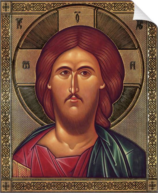 Картины на холсте The Icon Of The Lord Almighty