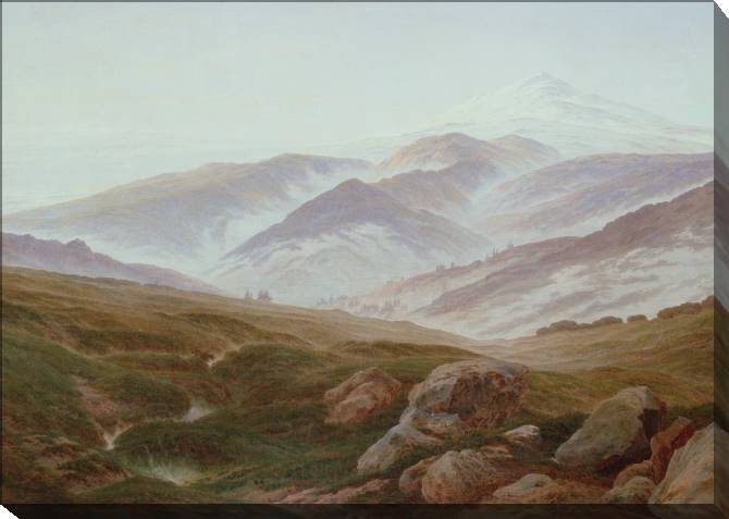 Картины на холсте Riesengebirge (Caspar David Friedrich)