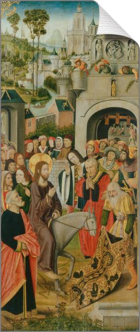 Купить и печать на заказ Картины на холсте Въезд в Иерусалим