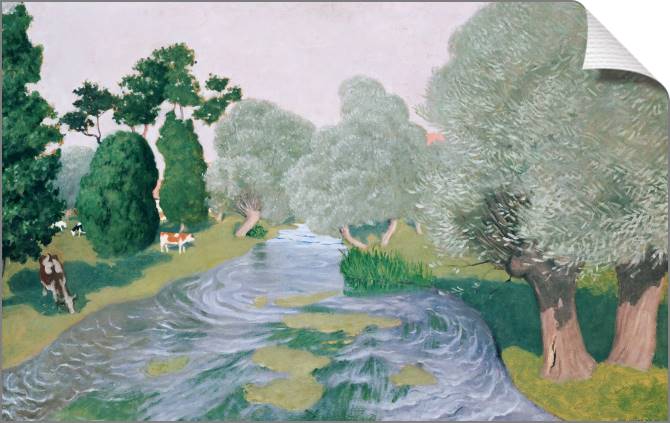 Купить и печать на заказ Картины на холсте Пейзаж. Арк-ла-Батай