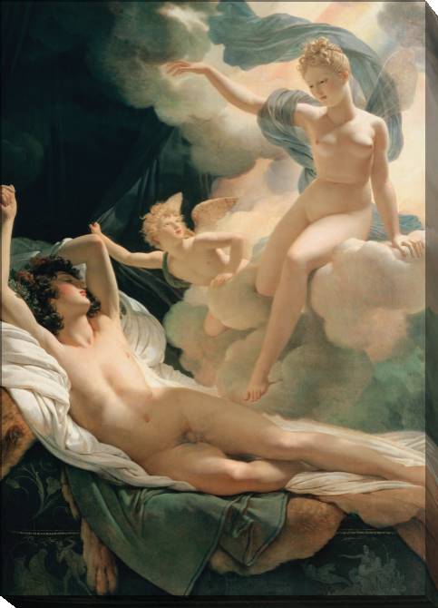 Картины на холсте Morpheus and iris (guérin, Pierre-Narcisse)