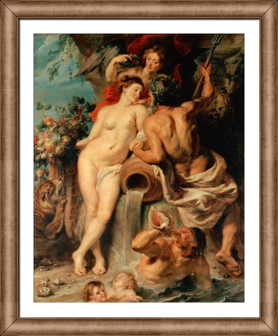 Paintings on canvas The Union of Earth and Water (Peter Paul Rubens)