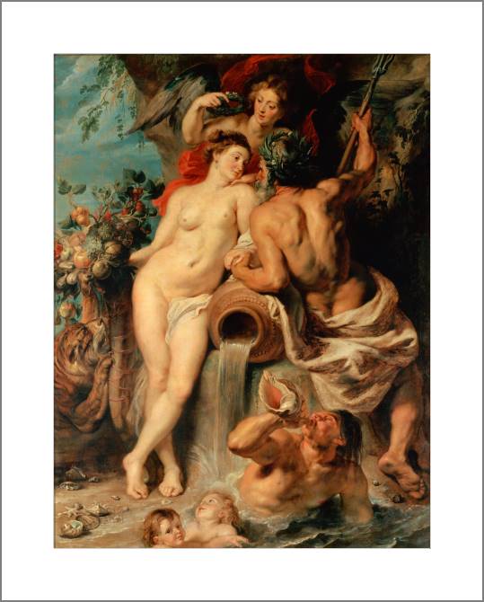 Paintings, photos from Passepartout The Union of Earth and Water (Peter Paul Rubens)