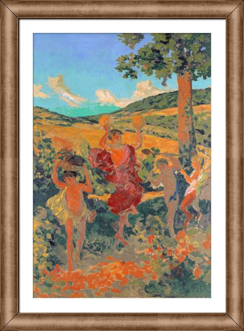 Paintings on canvas The Triumph Of Bacchus (Ker-Xavier Roussel)