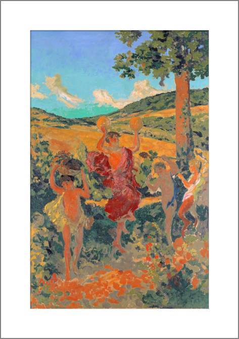 Paintings, photos from Passepartout The Triumph Of Bacchus (Ker-Xavier Roussel)