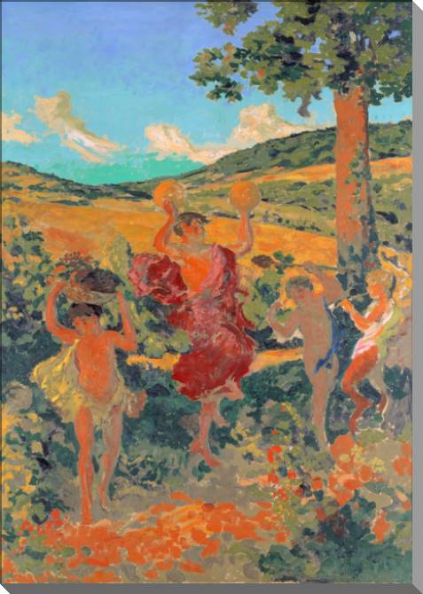 Купить и печать на заказ Картины на пластике, пеноркартоне Триумф Вакха