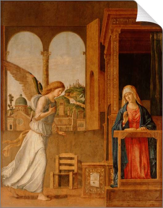 Купить и печать на заказ Картины на холсте Благовещение