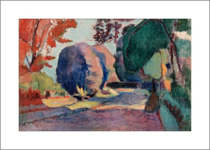 Paintings, photos from Passepartout The Jardin du Luxembourg (Henri Matisse)