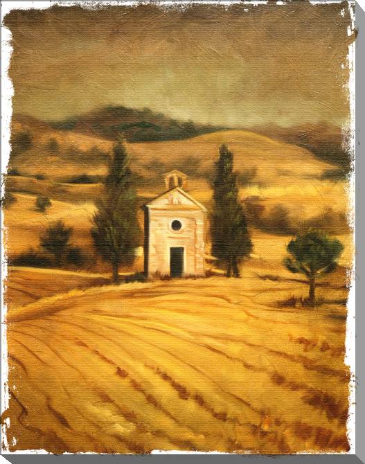Картины на холсте Tuscany landscape