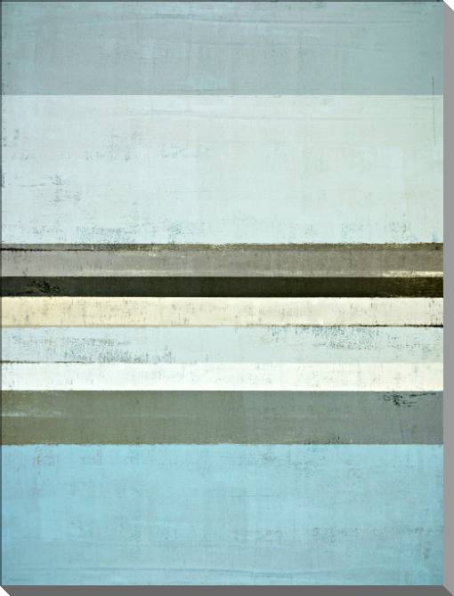 Купить и печать на заказ Картины на пластике, пеноркартоне Абстракция в минимализме голубой и коричневый