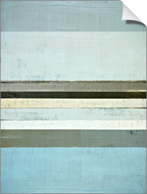 Купить и печать на заказ Картины на холсте Абстракция в минимализме голубой и коричневый