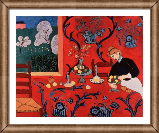 Купить и печать на заказ Картины на холсте Красная комната