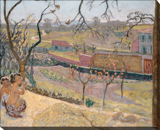 Paintings on canvas The beginning of spring (Pierre Bonnard)