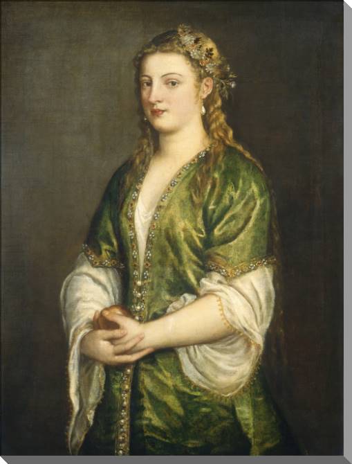 Купить и печать на заказ Картины на пластике, пеноркартоне Портрет леди