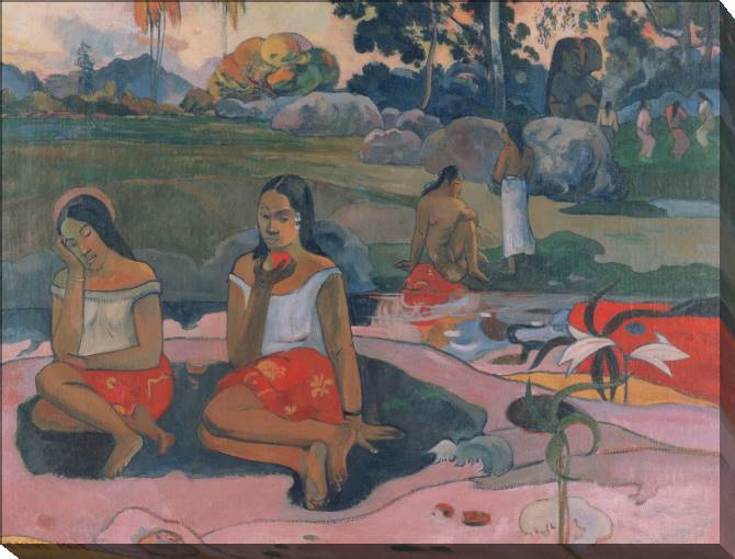Картины на холсте Wonderful source (Paul Gauguin)