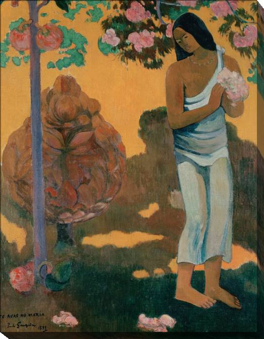 Картины на холсте The Month Of Mary (Paul Gauguin)