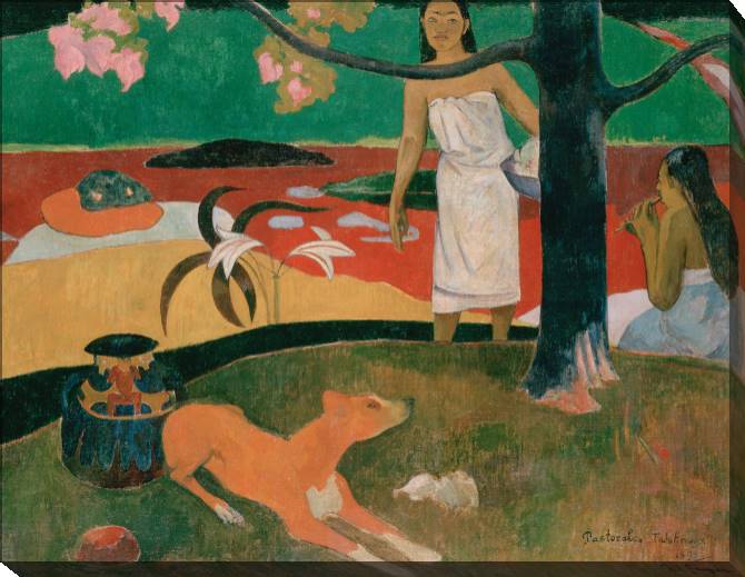 Картины на холсте Tahitian Pastorals (Paul Gauguin)