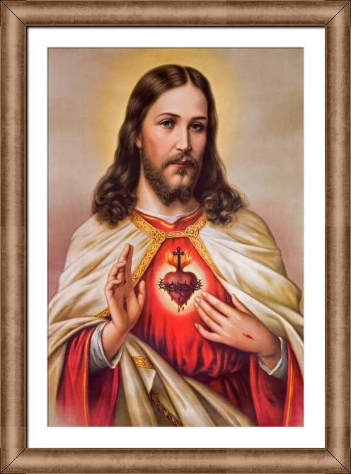 Купить и печать на заказ Картины на холсте Иисус Христос  (Словакия начало XX в.) 