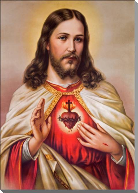 Купить и печать на заказ Картины на пластике, пеноркартоне Иисус Христос  (Словакия начало XX в.) 