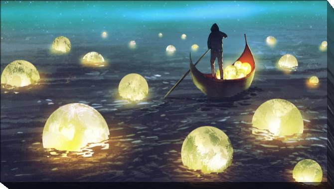 Картины на холсте Catcher moons