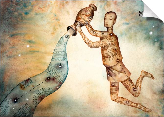 Paintings on canvas A series of signs зодиака_2