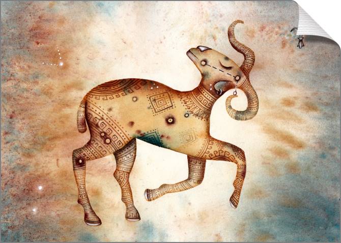 Картины на холсте A series of signs зодиака_4