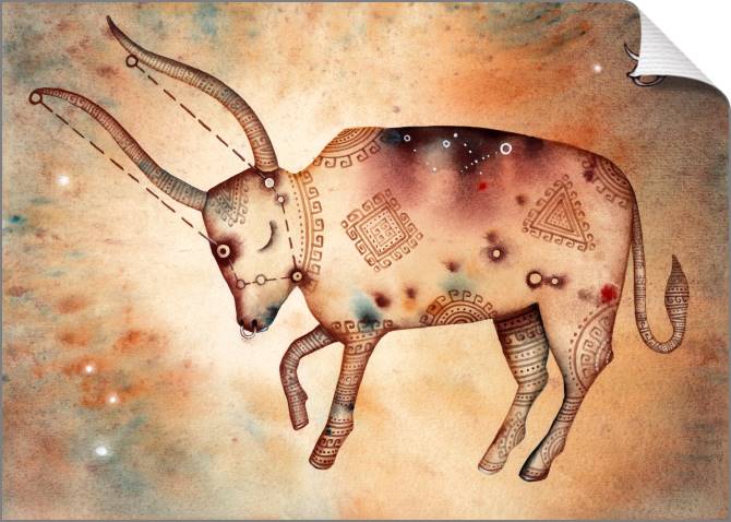 Paintings on canvas A series of signs зодиака_5